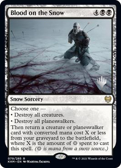 Blood on the Snow [Kaldheim Promo Pack]