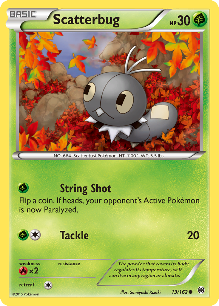 Scatterbug (13/162) [XY: BREAKthrough]