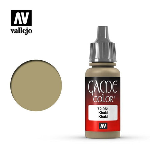 Vallejo Game Colour - Khaki 17 ml
