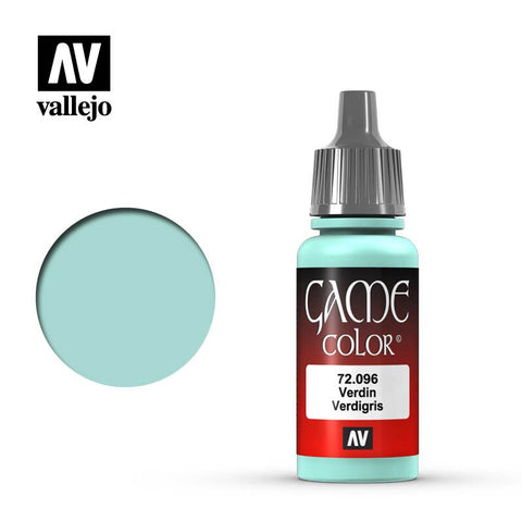 Vallejo Game Colour - Verdigris Glaze 17 ml