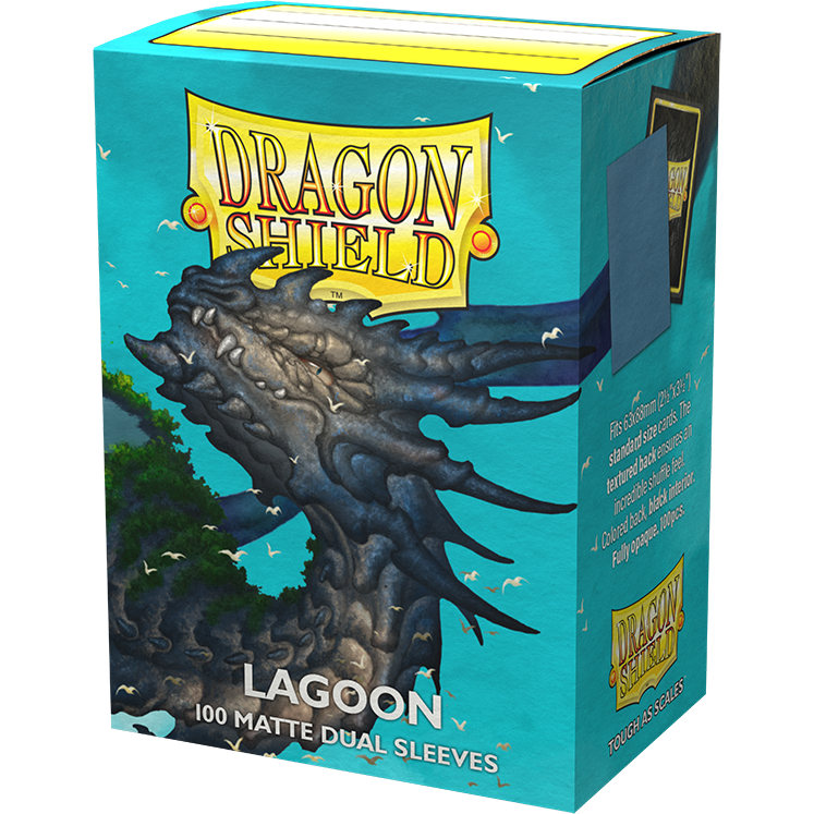 Dragon Shield Box Standard Size Dual Matte Blue Lagoon