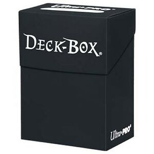 ULTRA PRO Deck Box - Solid Black