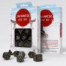 Q Workshop Cherry Night Firefly Japanese 7 Dice Set