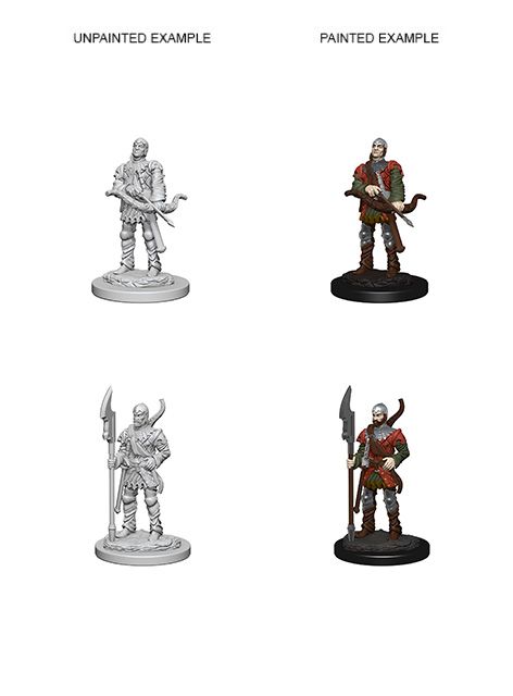 D&D Mini Town Guards