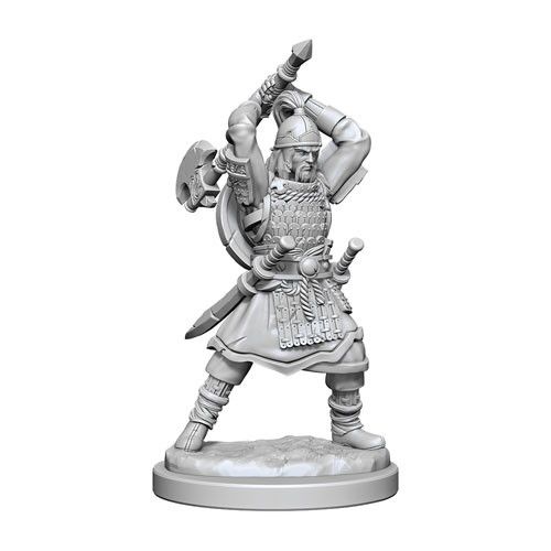 D&D Nolzurs Marvelous Unpainted Miniatures Human Barbarian Male